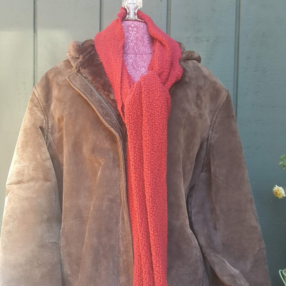 Jones New York Brown Suede Jacket